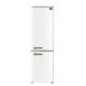 Forno Appliances - Storico 9 Cu. Ft. Retro Compact Refrigerator with Bottom-Freezer - White