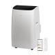 TCL - 450 Sq. Ft. 10,000 BTU Smart Portable Air Conditioner 3-in-1 with AC, Fan & Dehumidifier - White