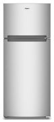Whirlpool - 18.0 Cu. Ft. Top-Freezer Refrigerator with Total Coverage Cooling - Fingerprint-Resistant Stainless Finish