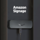 Amazon - Signage Stick - Pro Digital 4K Signage - Designed for Businesses, Easy Setup w/ free Mobile App/CMS Compatibility - Black