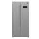 Forno Appliances - Salerno 15.6 Cu. Ft. Side-by-Side Refrigerator - Stainless Steel