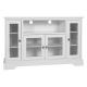 Walker Edison - Tall Sound Bar TV Stand for Most Flat-Panel TV's up to 60