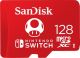 SANDISK - 128GB microSDXC UHS-1 Memory Card Licensed for Nintendo Switch 1