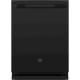GE - Top Control Built-In Dishwasher with Stainless Steel Tub, 3rd Rack, 46dBA - Black