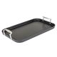 Viking - Hard Anodized Double Burner Nonstick Griddle - Black