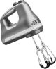 KitchenAid - 6 Sped Hand Mixer with Flex Edge Beaters - KHM618 - Contour Silver