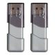 PNY - Turbo Ataché 3 128GB USB 3.0 Type A Flash Drive, 2-Pack - Silver