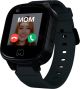 MOOCHIES - Connect Smartwatch Phone + GPS Tracker for Kids 4G - Black