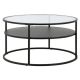 Camden&Wells - Ada Round Coffee Table - Blackened Bronze