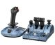 Thrustmaster - TCA Captain Pack X Airbus Edition Sidestick and Throtle Quadrant for Xbox X|S, PC - Blue