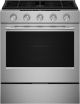 KitchenAid - 5.0 Cu. Ft. Slide-In Gas True Convection Range with Self Clean, Steam Clean, and 2-in-1 Burner - Stainless Steel