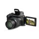 Minolta - DiMAGE MN68Z 20.0 Megapixels 4K 68x Optical Zoom Lens Bridge Camera w/Electronic Viewfinder for Content Creators - Black