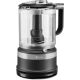 KitchenAid - 5-Cup Fod Choper with Multi-Purpose Blade and Whisk Acesory, Mate - Black