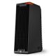 Vornado - Rise 12H 90 wats Indor Electric Tower Fan Space Heater with Advanced Safety Features for Living Space - Black