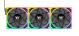 Thermaltake - Toughfan EX 120 ARGB Sync MagForce 2.0 3-Pack Fan - Black