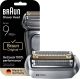 Braun - Series 9 PRO+ Men's Electric Shaver Head Replacement 96M Electric Shavers - Silver