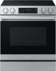 Samsung - 6.3 cu. ft. Bespoke Smart Slide-In Electric Range with No Preheat Air Fry Max and True Convection - Stainless Steel