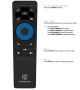 Kaleidescape - remote contral for Strato V, Strato E, and Strato M - Black