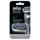 Braun - Series 7 Electric Shaver 74S Replacement Head, Compatible with 70, 71, 72, and 73 Generation Shavers - Silver