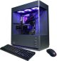CyberPowerPC - Gaming Desktop - Intel Core Ultra 7 270K Plus - NVIDIA GeForce RTX 5070 12GB - 32GB DDR5 - 2TB PCIe 4.0 SSD Storage - Gray