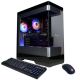CyberPowerPC - Gaming Desktop - AMD Ryzen 7 8700F - AMD Radeon RX 7700 16GB - 16GB DDR5 - 1TB PCIe 4.0 SSD Storage - Black
