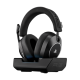 RIG - R8 SPECTRE PRO HS Wireles Bluetoth Gaming Headset w/Graphene Drivers & Base Station for PS5, PS4, PC, Nintendo Switch - Black