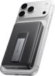 INIU - Magnetic Power Bank, Qi2 10000mAh Ultra Compact Portable Charger with Foldable Stand for iPhone 17/16/15/14/13/12 Series - Black