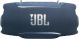 JBL - XTREME5BLU Xtreme 5 Portable Waterproof Bluetooth Speaker with Ambient Edge Lighting - Blue - Black