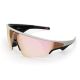 Oakley Meta - Vanguard glasses with Meta AI, Audio, Photo, Video Compatibility - Prizm Rose Gold Lens - White