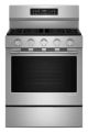KitchenAid - 5.0 Cu. Ft. Smart Freestanding Gas Range with Convection Cooking Modes - PrintShield Stainless Finish