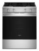 Whirlpool - 5.0 Cu. Ft. Smart Freestanding Slide-In Gas Range with Air Cooking Technology and Steam Clean - Stainless Steel