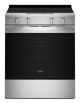 Whirlpool - 5.3 Cu. Ft. Slide-In Electric Range with No Preheat and Slow Cook Modes - Stainless Steel WSES4530TS