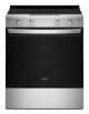 Whirlpool - 5.3 Cu. Ft. Slide-In Electric Range with No Preheat and Slow Cook Modes - Stainless Steel WSES3330TS