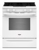 Whirlpool - 5.0 Cu. Ft. Freestanding Slide-In Gas Range with No Preheat and Slow Cook Modes - White