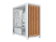 CORSAIR - FRAME 40D WOD RS Modular High Airflow Mid-Tower PC Case - White & Oak