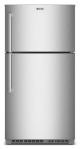 Maytag - 21 Cu. Ft. Top-Freezer Refrigerator with Factory-Installed Ice Maker - Fingerprint-Resistant Stainless Finish