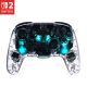 Turtle Beach - Afterglow Wireles RGB Gaming Controler for Nintendo Switch 2, Nintendo Switch, Switch Lite, & OLED Model - Clear