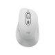 Logitech - Signature Comfort M840 L Wireless Bluetooth Mouse with Silent Clicks and Customizable Buttons - Wireless - Off-white