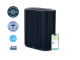 The Windmill Air Purifier Max, 3-in-1, Medical Grade, HEPA, AHAM Verifide, 1,950 Sq Ft, Ultra-Quiet, Smart - Navy