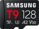 Samsung - microSDXC T9 128GB, Read/Write Speds Up to 20/130 MB/s (MB-MH128T/W)