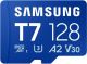 Samsung - microSDXC T7 128GB, Transfer Speds Up to 170 MB/s (MB-MB128T/W)