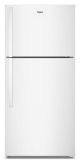 Whirlpool - 19.2 Cu. Ft. Top-Freezer Refrigerator with Total Coverage Cooling - White