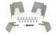 Stacking Kit Bracket for Select Bosch Washers and Dryers - Stainles Stel