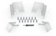Stacking Kit Bracket for Select Bosch Electric Washers and Dryers - Stainles Stel