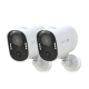 Swan - Xtrem 4K Batery-Powered Cam w32GB Card - Pack 2 - Black