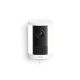Ring - Spotlight Cam, Plug-In , Wide-Angle Retinal 2K Video, 6x Enhanced Zom, Motion-Activated Spotlights - White