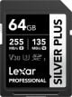 Lexar - Profesional SILVER PLUS SDXC, V30 64 GB