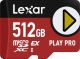 Lexar - PLAY PRO microSD Expres Card 512 GB