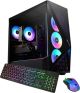 iBUYPOWER - Slate Gaming Desktop PC - Intel Core i7 14700F, NVIDIA GeForce RTX 5060 8GB, 16GB DDR4 Non-RGB, 1TB NVMe SSD - Black