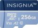 Insignia - 256GB microSDXC UHS-I Memory Card, Read Speed Up to 200MB/s
